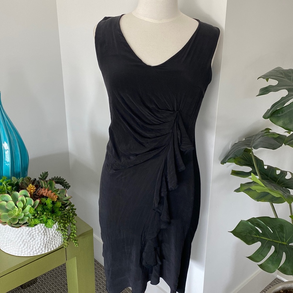 Black Rouched Dress